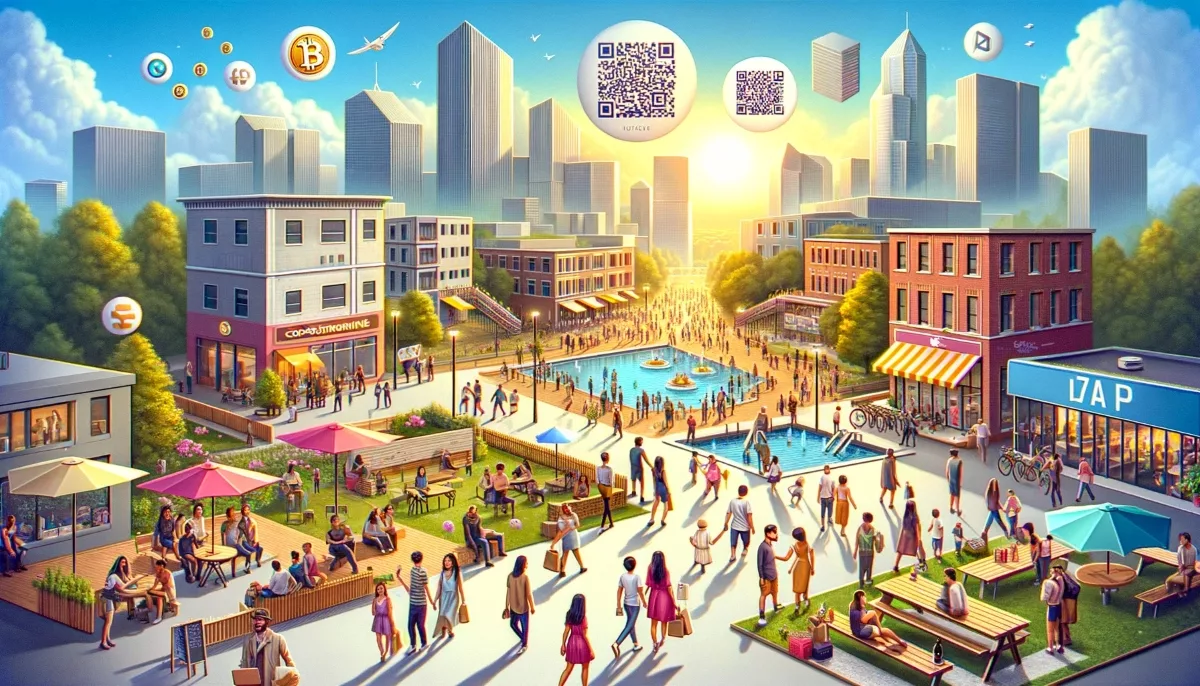 Virtual tokenized real estate