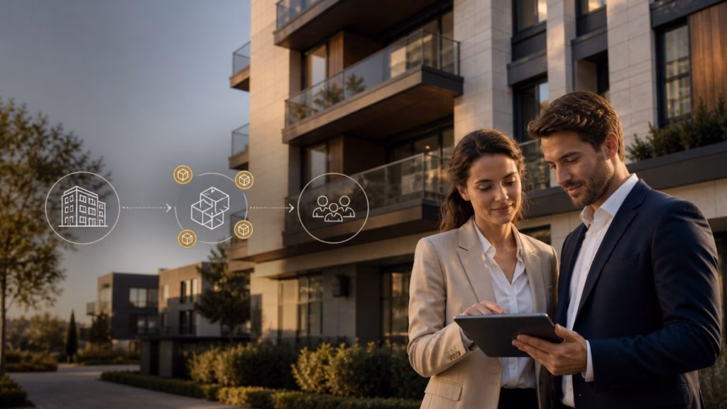 How Reental works as a tokenized real estate platform using property-linked tokens and investor access.