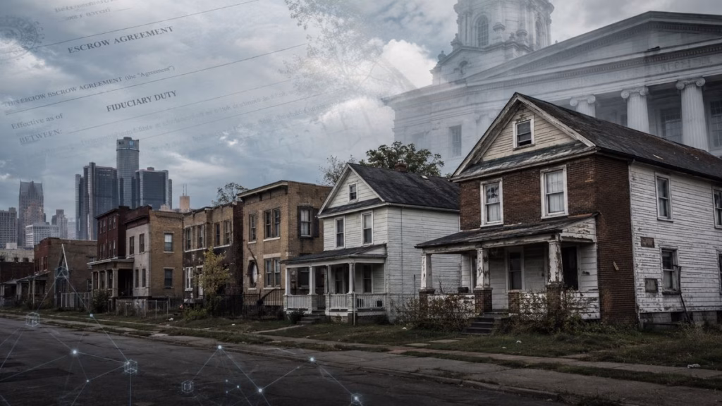 Court-supervised RealT Detroit properties showing the risks behind tokenized real estate investing.